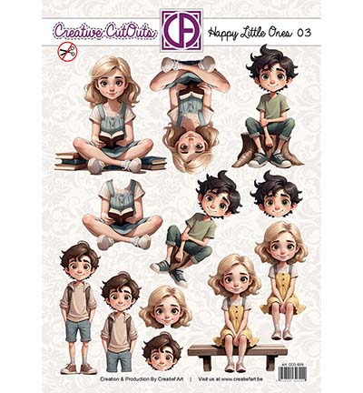 CCO-009 - Creative CutOuts - Happy Little ones 03 - 