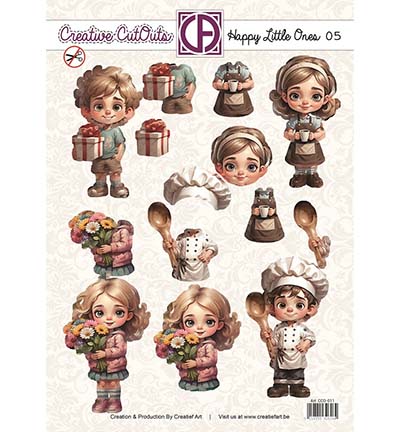 CCO-011 - Creative CutOuts - Happy Little ones 05 - 