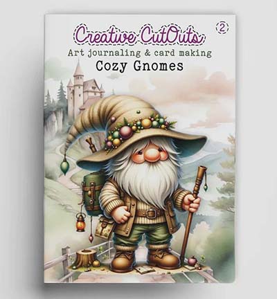 CCOBOEK-002 - Creative CutOuts - Cozy Gnomes Boek - 