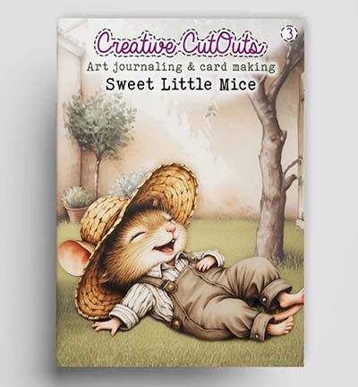CCOBOEK-003 - Creative CutOuts - Sweet Little Mice Boek - 