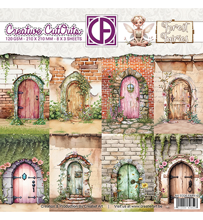 CCOA-FAIRY-01 - Creative CutOuts - Deuren Forest Fairies - 