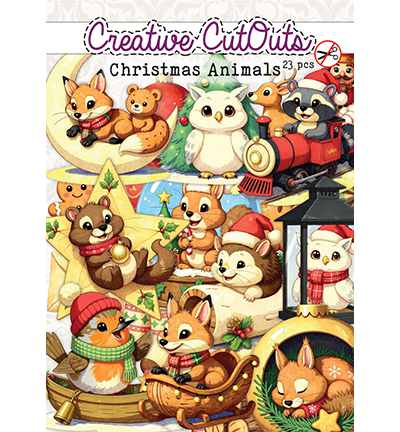 CCODC-006 - Creative CutOuts - Christmas Animals - 