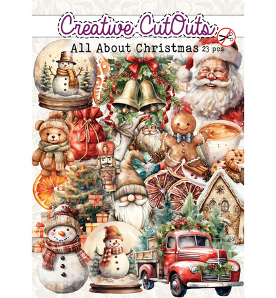 CCODC-007 - Creative CutOuts - Stansplaatjes, All About Christmas 01 - 