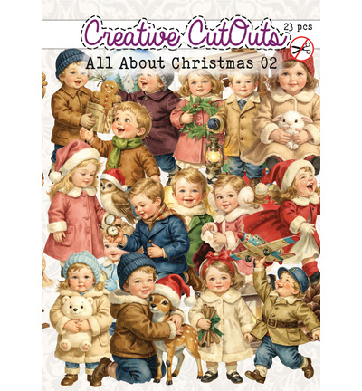 CCODC-007-02 - Creative CutOuts - Stansplaatjes, All About Christmas 02 - All About Christmas