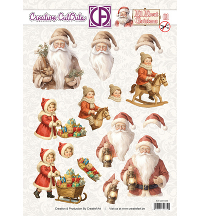 CCO-025 - Creative CutOuts - Stansvel, All About Christmas 01 - 