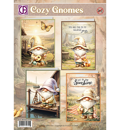 RE2530-0194 - Creative CutOuts - Cozy Gnomes - 
