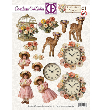 CCO-037 - Creative CutOuts - Victorian Dreams 01 - 