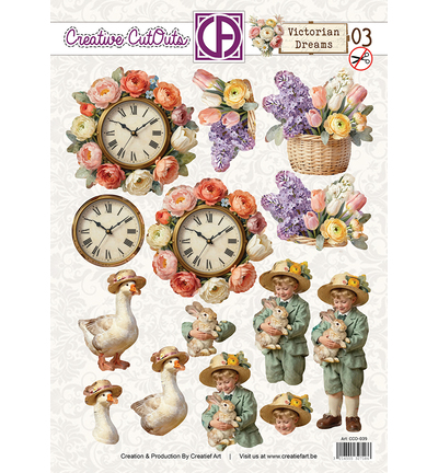 CCO-039 - Creative CutOuts - Victorian Dreams 03 - 