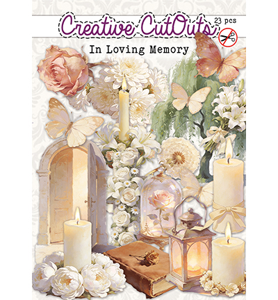 CCODC-PLUS-003 - Creative CutOuts - Stansplaatjes - In Loving Memory - 