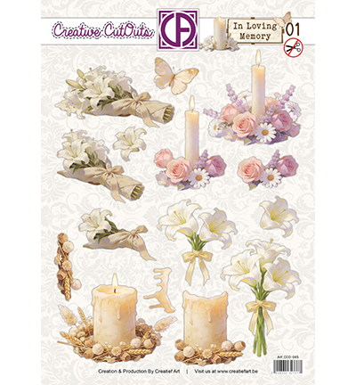 CCO-045 - Creative CutOuts - In Loving Memory 01 - 
