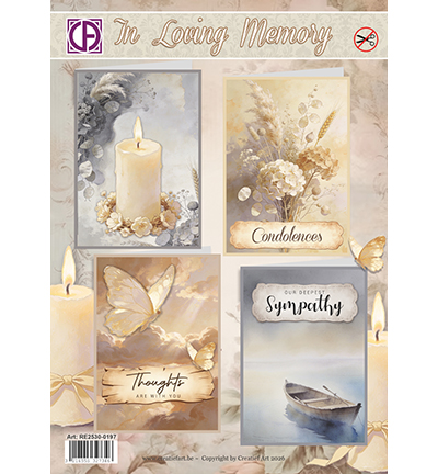 RE2530-0197 - Creative CutOuts - In Loving Memory - 