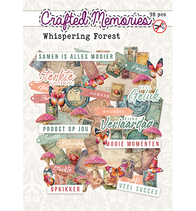 CM-DC-004 - Creative CutOuts - Stansplaatjes - Whispering Forest - 