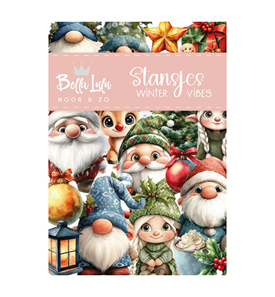 3009/0014 - Bella Lulu - Stansplaatjes Winter Vibes - Bella Lula, Die-Cut images