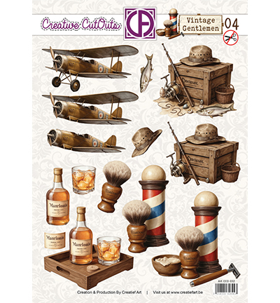 CCO-032 - Creative CutOuts - Vintage Gentlemen 04 - 