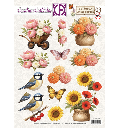 CCO-035 - Creative CutOuts - My Happy Little Garden 03 - 