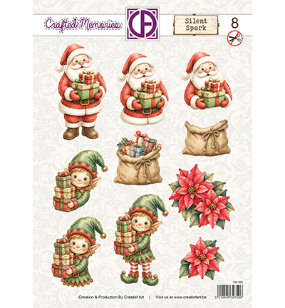 Feuilles 3D relief et decoupage