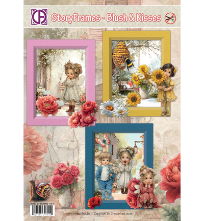 SFRAME-001 - Creative CutOuts - Kit de cartes - StoryFrames - Blush & kisses - In Full Bloom & Blush SFRAME-001 - Creative CutOuts - Kit de cartes - StoryFrames - Blush & kisses - In Full Bloom & Blush