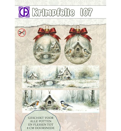 KBS-107 - Creative CutOuts - Bouteille/pot sous film rétractable, set de 2, jusqu’à env. 8 cm, nr. 107 - Jusqu a 8 cm KBS-107 - Creative CutOuts - Bouteille/pot sous film rétractable, set de 2, jusqu’à env. 8 cm, nr. 107 - Jusqu a 8 cm