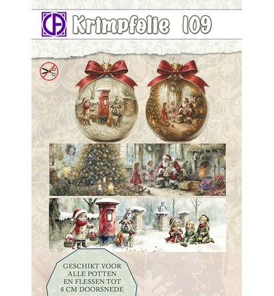 KBS-109 - Creative CutOuts - Bouteille/pot sous film rétractable, set de 2, jusqu’à env. 8 cm, nr. 109 - Jusqu a 8 cm KBS-109 - Creative CutOuts - Bouteille/pot sous film rétractable, set de 2, jusqu’à env. 8 cm, nr. 109 - Jusqu a 8 cm
