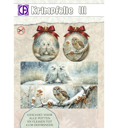 KBS-111 - Creative CutOuts - Bouteille/pot sous film rétractable, set de 2, jusqu’à env. 8 cm, nr. 111 - Jusqu a 8 cm KBS-111 - Creative CutOuts - Bouteille/pot sous film rétractable, set de 2, jusqu’à env. 8 cm, nr. 111 - Jusqu a 8 cm