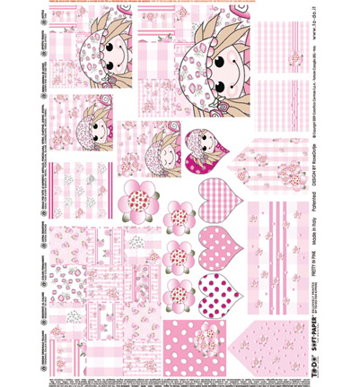91891 - To-Do - Pretty In Pink(Kippers) - Soft-Paper 70x50cm 91891 - To-Do - Pretty In Pink(Kippers) - Soft-Paper 70x50cm