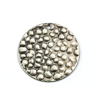 3-MAS - Kippers - (12) Fiche, rond, Argent antique - Les pièces