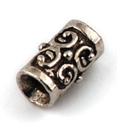 10303-8004 - Hobby Crafting Fun - Metal beads, Antique Platinum - 