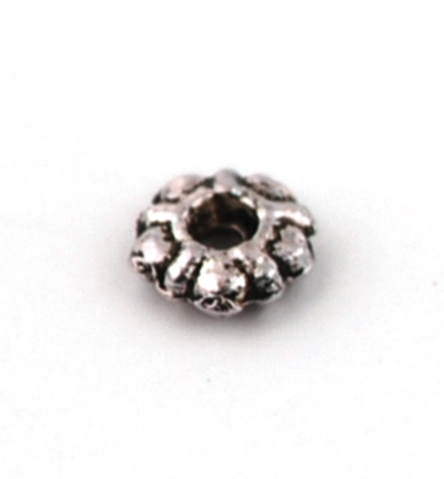 10303-9081 - Hobby Crafting Fun - fleurs, argent - 