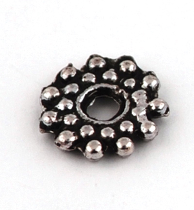 10303-9169 - Hobby Crafting Fun - Metal beads, Antique Platinum - 