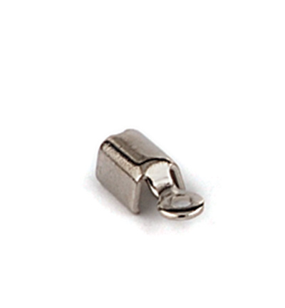 11808-1561 - Hobby Crafting Fun - embouts cords, argent - Cord clasp