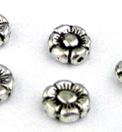 10303-9100 - Hobby Crafting Fun - Metal beads, Antique Platinum - Entretoise