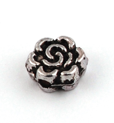 10303-9101 - Hobby Crafting Fun - Metal beads, Antique Platinum - Entretoise
