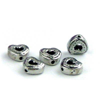 10303-8010 - Hobby Crafting Fun - Metal beads, Antique Platinum - Entretoise
