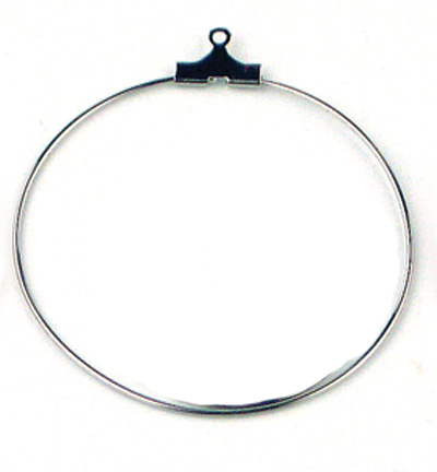 11808-1631 - Hobby Crafting Fun - Ear ring, Platinum - 