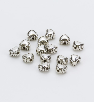 10303-9511 - Hobby Crafting Fun - Entretoise, PlatinumMetal spacer beads, Platinum - Disques