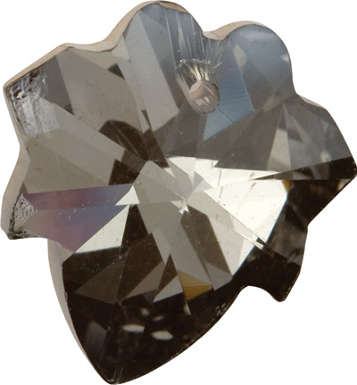12108-0806 - Hobby Crafting Fun - Anthracite - Pendant Feuille