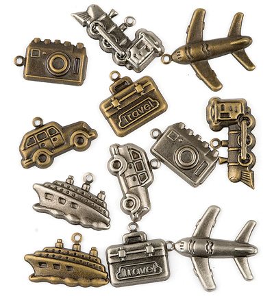 11810-1005 - Hobby Crafting Fun - Assorties, bronze et argent - 