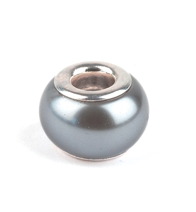 12162-6205 - Hobby Crafting Fun - Pearls silver gray - Bella & Bella
