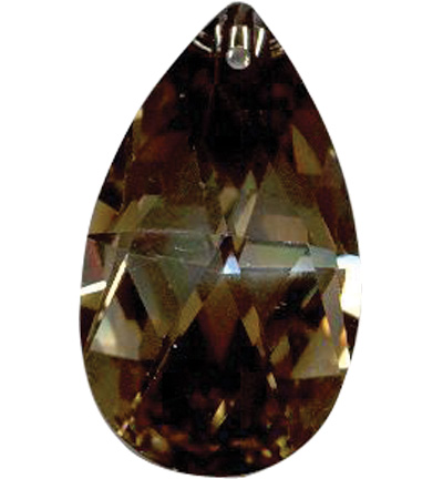 12163-6312 - Hobby Crafting Fun - Cognac - Pendant Poire