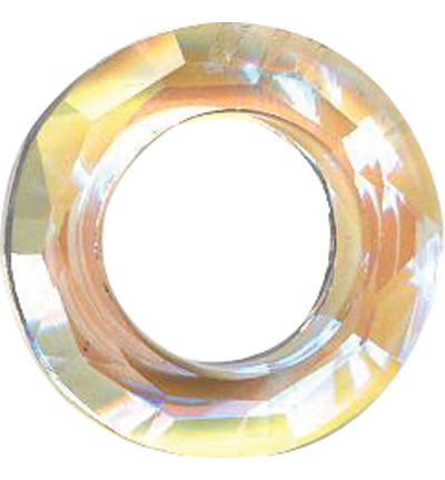 12163-6303 - Hobby Crafting Fun - AB Clear - Pendant Open Circle
