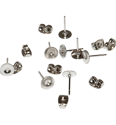 12199-9901 - Hobby Crafting Fun - Ear post with clutch - Poussoirs