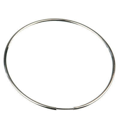 12224-2413 - Hobby Crafting Fun - Creoles, Platium - Anneaux