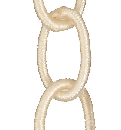 12223-2303 - Hobby Crafting Fun - Beige - Silky Chain