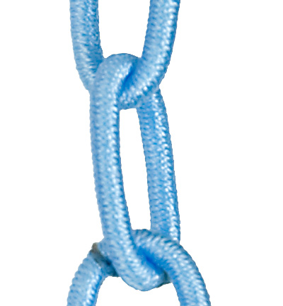 12223-2309 - Hobby Crafting Fun - Light Blue - Silky Chain