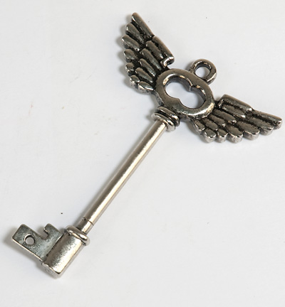 12254-5402 - Hobby Crafting Fun - Key hanger with screw cap, Platium - Clé