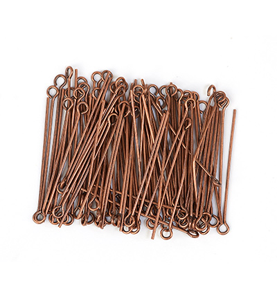 10316-3203 - Hobby Crafting Fun - Eye pin,  Antique Copper - 