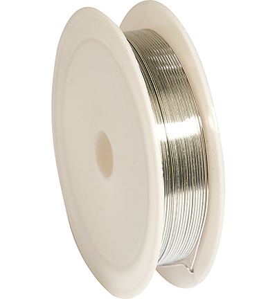 12270-7002 - Hobby Crafting Fun - Silver-plated Copper Wire - Baguier 