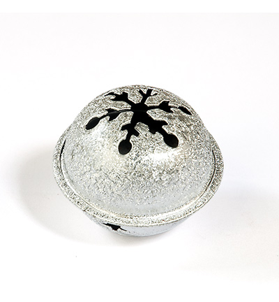 12241-4102 - Hobby Crafting Fun - Clochette, Argent satiné - Clochettes