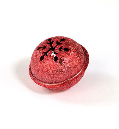 12241-4103 - Hobby Crafting Fun - Clochette, Rouge satiné - Clochettes & grelots 12241-4103 - Hobby Crafting Fun - Clochette, Rouge satiné - Clochettes & grelots