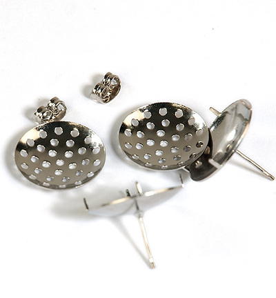 12278-7862 - Hobby Crafting Fun - Ear Post with Sieve - Poussoirs